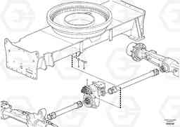 49669 Drop box with fitting parts EW140C, Volvo Construction Equipment