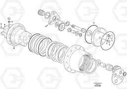 36844 Hydraulic travelling motor ECR48C, Volvo Construction Equipment