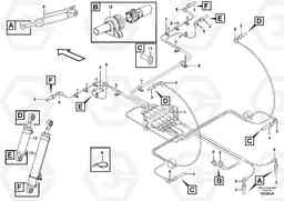 91145 Distribution block, B2 L180F HL HIGH-LIFT, Volvo Construction Equipment