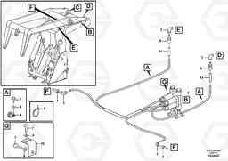 90160 Distribution block, B3 L180F HL HIGH-LIFT, Volvo Construction Equipment