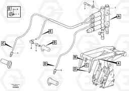 88893 Distribution block, B4 L180F HL HIGH-LIFT, Volvo Construction Equipment