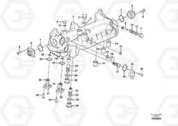 38605 Oil filter housing EC700BHR HIGH REACH DEMOLITION, Volvo Construction Equipment