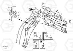 85022 Hydraulic system, bucket BL61, Volvo Construction Equipment