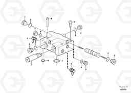 17557 Slew motor, switch valve EW180C, Volvo Construction Equipment