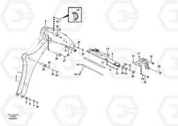 17657 Excavator boom, extendible dipper arm BL61, Volvo Construction Equipment