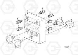 36531 Valve body A40E FS FULL SUSPENSION, Volvo Construction Equipment