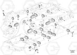 86819 Upper frame EW210C, Volvo Construction Equipment