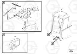 105062 Lower wiper EW140C, Volvo Construction Equipment