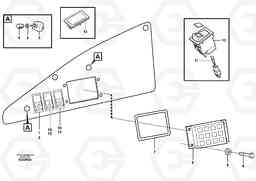 104105 Instrument panel, left A40D, Volvo Construction Equipment