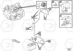 97323 Pre-heater with relay BL71PLUS S/N 10495 -, Volvo Construction Equipment