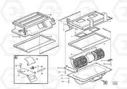 4650 Air distribution - inlet and air return A40D, Volvo Construction Equipment