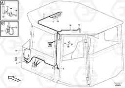 5071 Cable harness, mining cab A40D, Volvo Construction Equipment