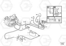 89843 Battery cable and main switch BL60 S/N 11315 -, Volvo Construction Equipment