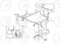 1187 Cable harnesses, cab A40D, Volvo Construction Equipment