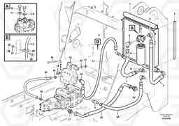 60052 Return and cooling hydraulic circuits MC70B, Volvo Construction Equipment