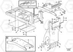 93875 Lifting Device, Elevating Cab EW160C, Volvo Construction Equipment