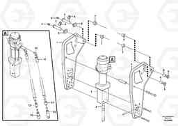 43250 Retainer for hammer BL71PLUS S/N 10495 -, Volvo Construction Equipment