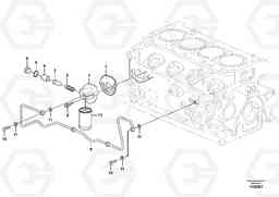 46171 Oil filter L35B S/N186/187/188/1893000 - 6000, Volvo Construction Equipment