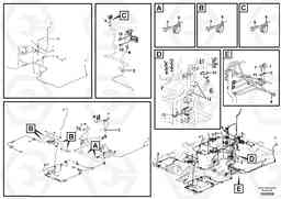 84201 Cable and wire harness, main EW210C, Volvo Construction Equipment