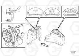 103495 Instrument panel BL71 S/N 16827 -, Volvo Construction Equipment