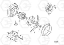 74541 Alternator L35B S/N186/187/188/1893000 - 6000, Volvo Construction Equipment