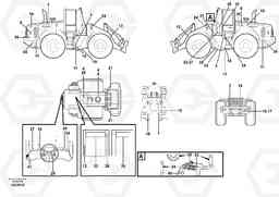 42095 Sign plates and decals L110E S/N 1002 - 2165 SWE, 60001- USA,70201-70257BRA, Volvo Construction Equipment