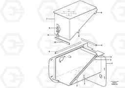 36303 Battery box L150F, Volvo Construction Equipment