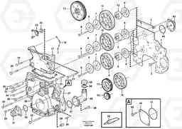 85634 Timing gear casing and gears L180F HL HIGH-LIFT, Volvo Construction Equipment