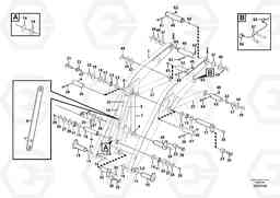 98865 Lifting framework with assembly parts BL71PLUS, Volvo Construction Equipment