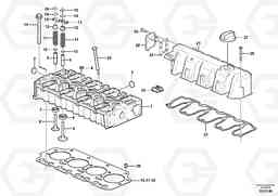 32814 Cylinder head EW140C, Volvo Construction Equipment