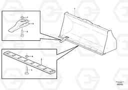 62609 Bucket, straight with teeth BL61PLUS, Volvo Construction Equipment