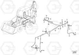 10097 Cable harness rear valve block BL61PLUS S/N 10287 -, Volvo Construction Equipment