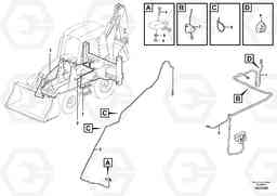 83451 Other cables, chassis BL70 S/N 11489 -, Volvo Construction Equipment