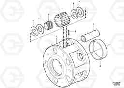 11226 Planet kit, stage 4 A35D, Volvo Construction Equipment