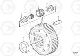 11227 Planet kit, stage 5 A35D, Volvo Construction Equipment