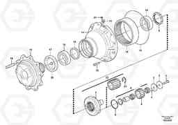 104908 Hub reduction, rear axle BL61PLUS, Volvo Construction Equipment