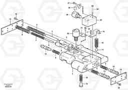 25312 Main pressure valve T450D, Volvo Construction Equipment