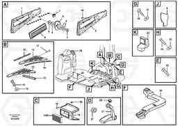 45048 Air ducts BL61 S/N 11459 -, Volvo Construction Equipment