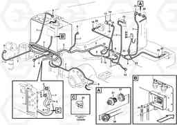 103871 Cable harness, rear L60F, Volvo Construction Equipment