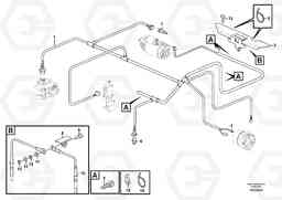 42932 Cable harness, engine L45B S/N 1941500 - S/N 1951500 -, Volvo Construction Equipment