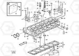 22824 Cylinder head L220E SER NO 2001 - 3999, Volvo Construction Equipment