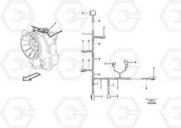 2275 Cable harness, transmission. BL71, Volvo Construction Equipment