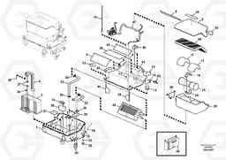 91718 Air conditioning unit, cooling and heater EW160C, Volvo Construction Equipment