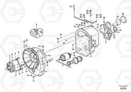 3573 Hydraulic transmission with fitting parts BL70, Volvo Construction Equipment