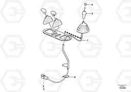 60449 Cable and switch for rear horn BL70 S/N 11489 -, Volvo Construction Equipment