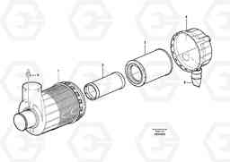 57868 Air filter L50E BRAZIL, S/N 71001 -, Volvo Construction Equipment