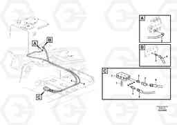 89085 Servo system, control valve to solenoid valve EW210C, Volvo Construction Equipment