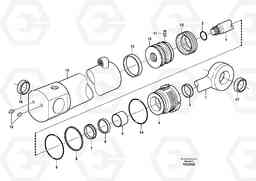 102281 Hydraulic cylinder BL60 S/N 11315 -, Volvo Construction Equipment