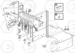 99411 Valve body with fitting parts BL60 S/N 11315 -, Volvo Construction Equipment