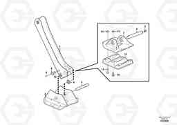 46308 Foot plate BL70 S/N 11489 -, Volvo Construction Equipment